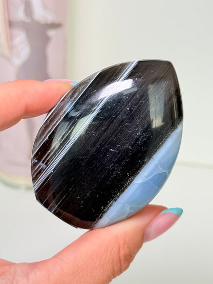 Indian Blue Opal Flame