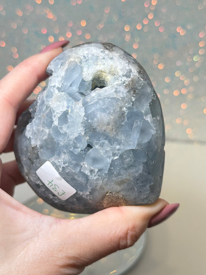 Celestite Heart