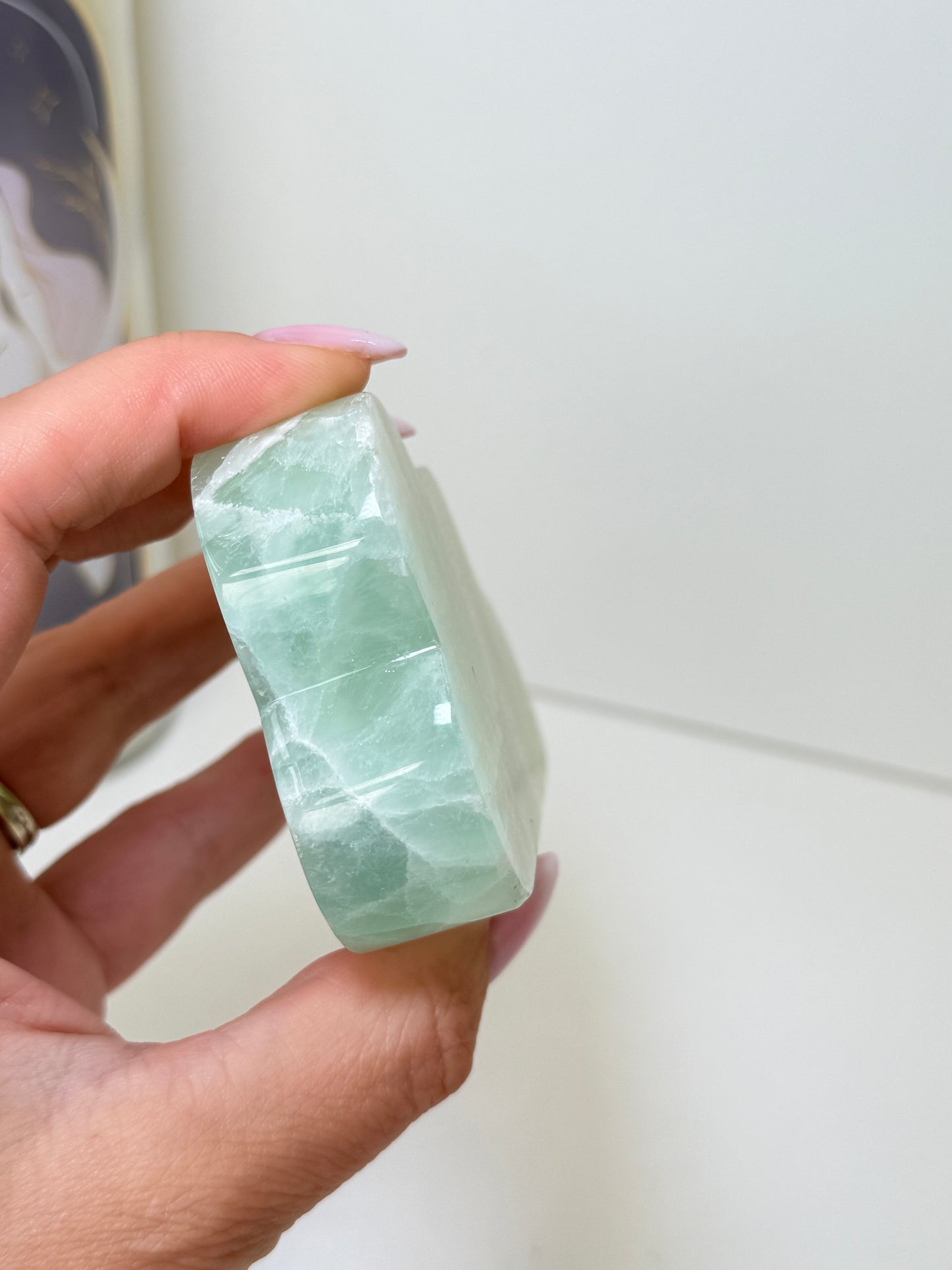 Pistachio Calcite Cloud