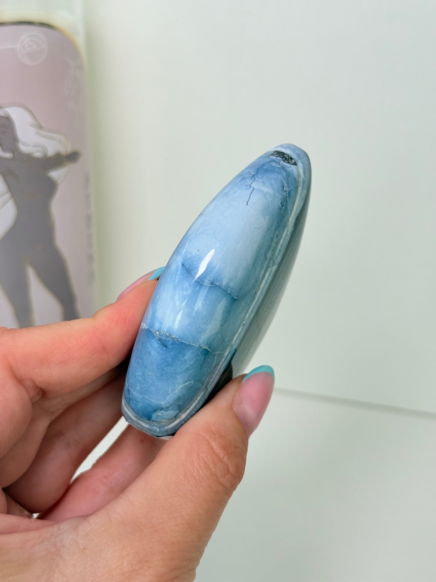 Indian Blue Opal Flame