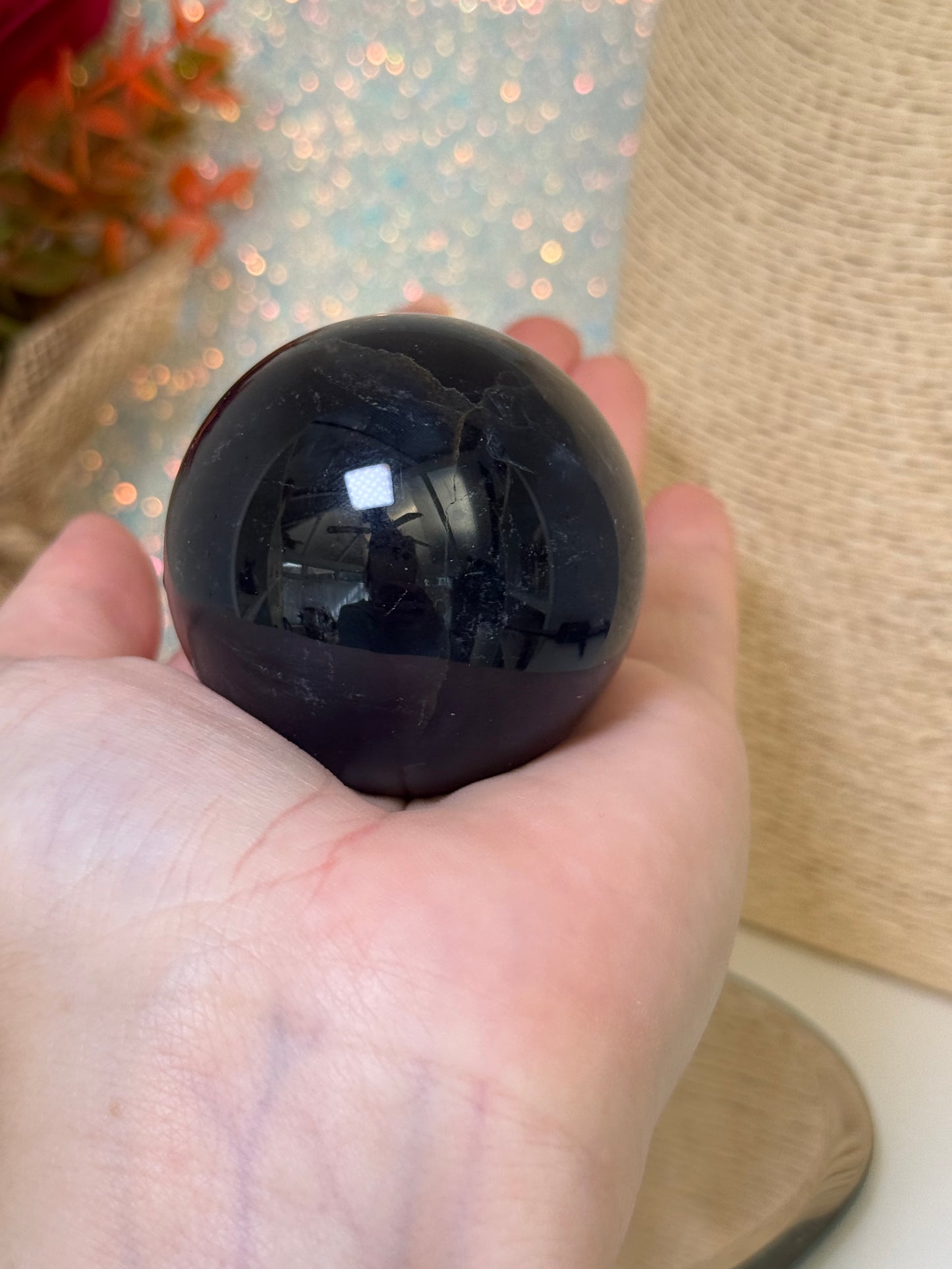 Blue Fluorite Sphere