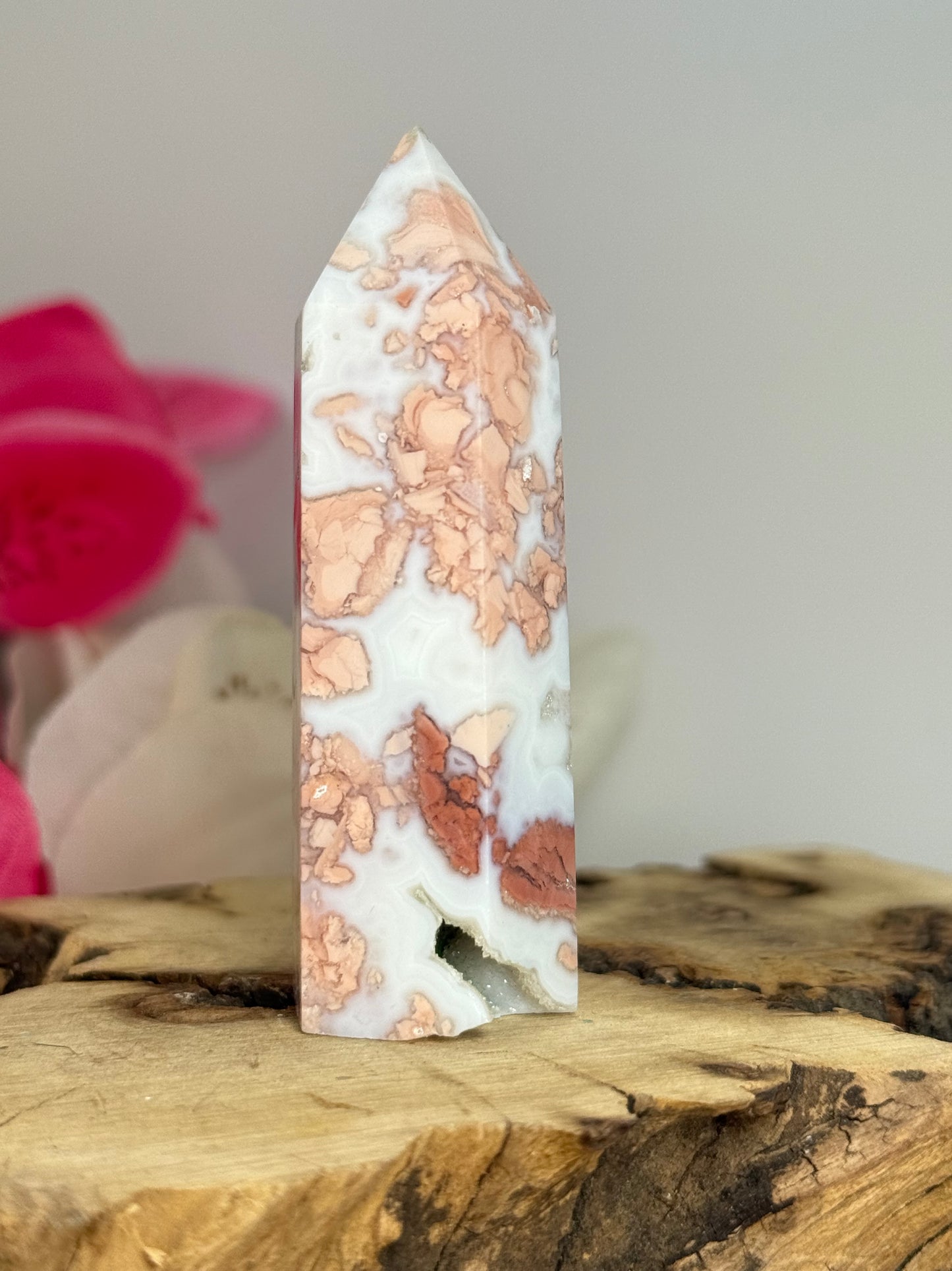 Cotton Candy Agate Point