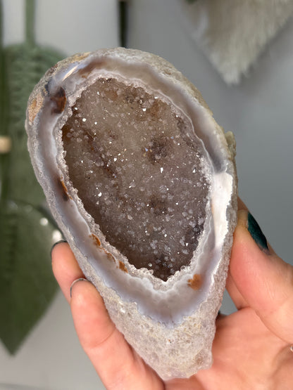 Agate Geode Ring/Trinket Box