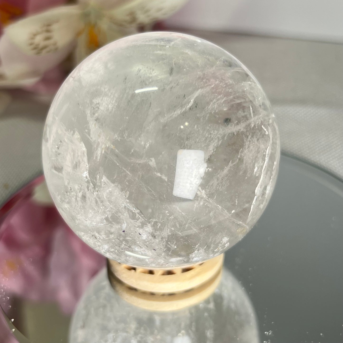 Clear Quartz Sphere