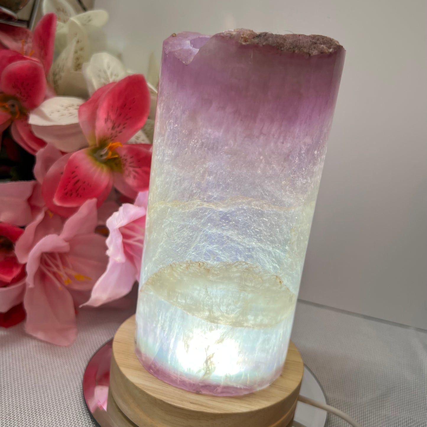 XL Fluorite Lamp