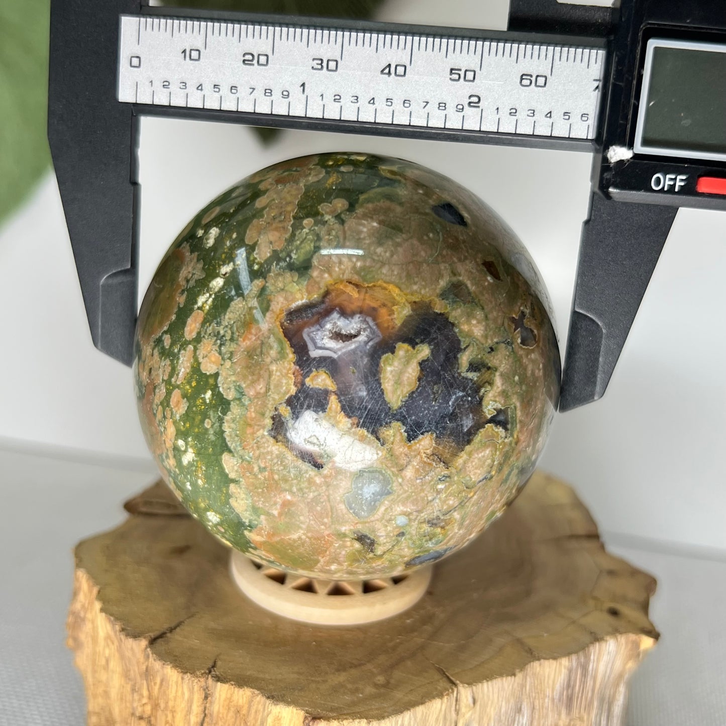 Rainforest Jasper Sphere