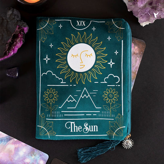 The Sun Tarot Zipped Bag