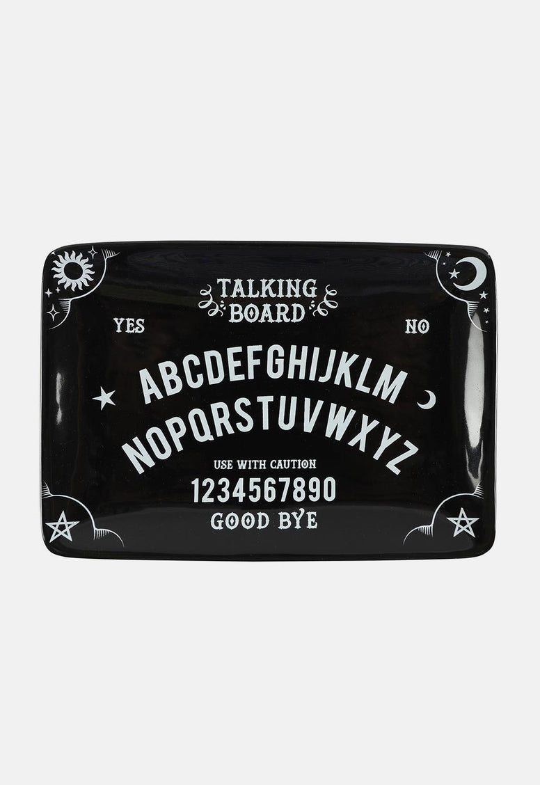 Black Ouija Style Trinket Dish