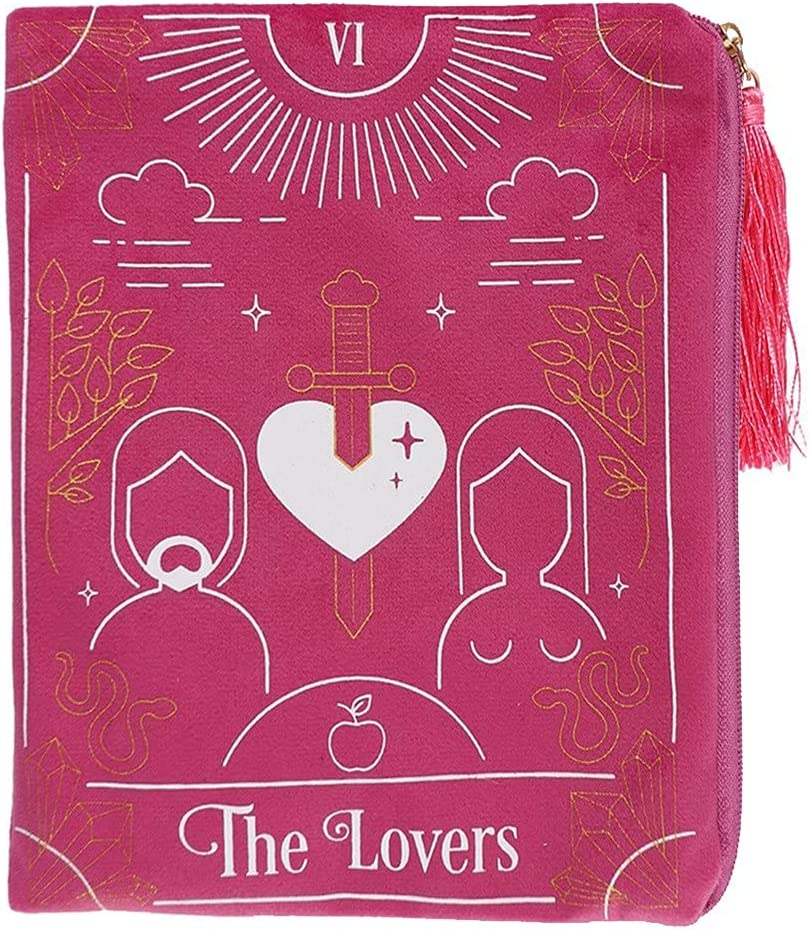 The Lovers Tarot Zipped Bag