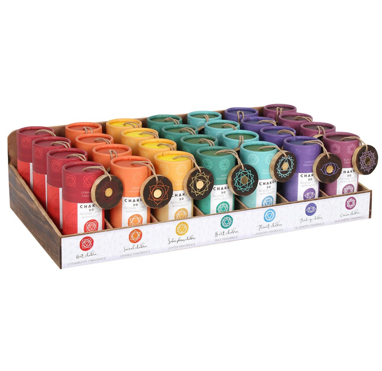 Chakra Incense Cones