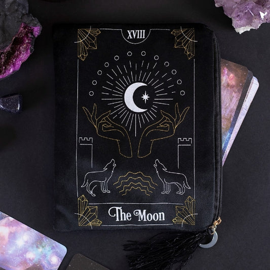 The Moon Tarot Zipped Bag