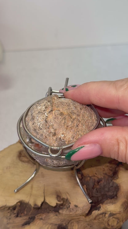 Agate Geode Ring Box