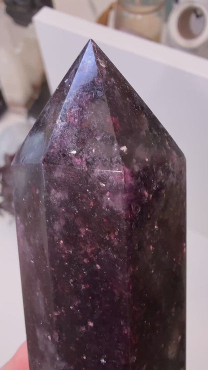 Lepidolite (Dark Galaxy!) Point