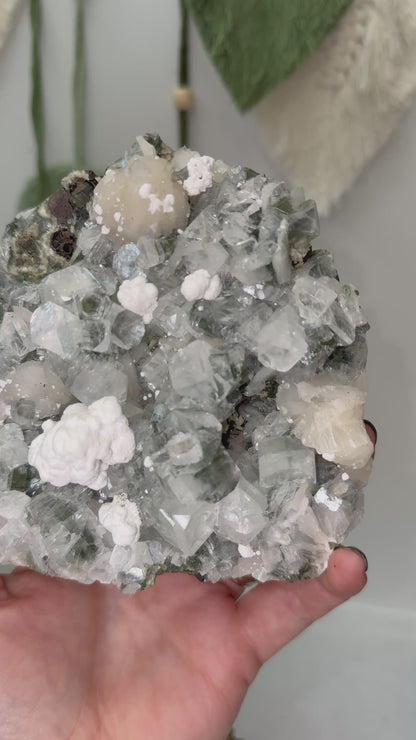 Apophyllite & Stilbite Specimen