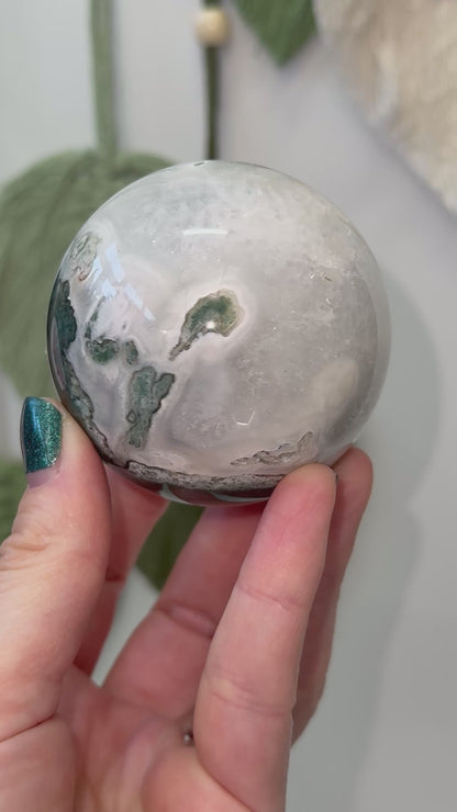 Moss Agate Sphere