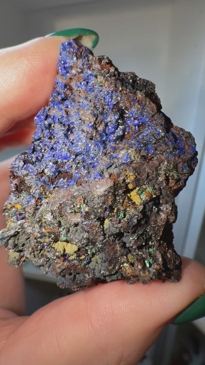Raw Azurite