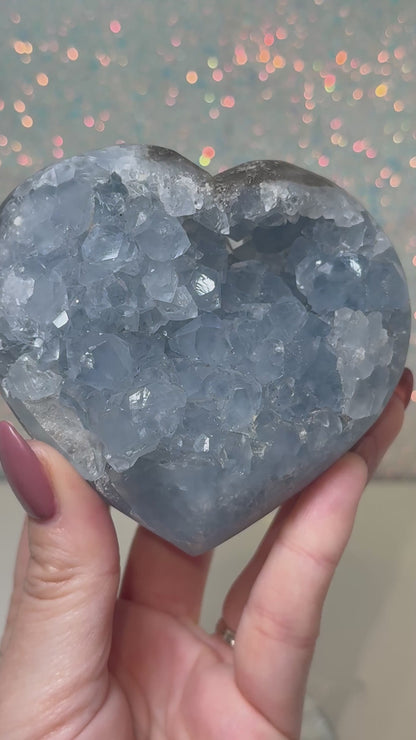 Celestite Heart